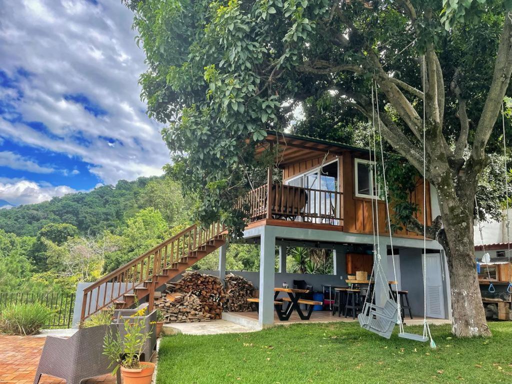 Refugio Del Volcan Casitas San Pedro La Laguna Esterno foto