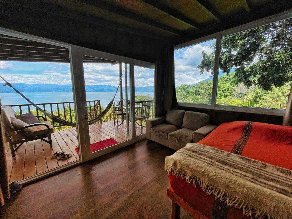 Refugio Del Volcan Casitas San Pedro La Laguna Esterno foto