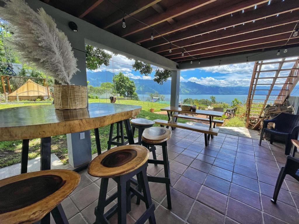 Refugio Del Volcan Casitas San Pedro La Laguna Esterno foto