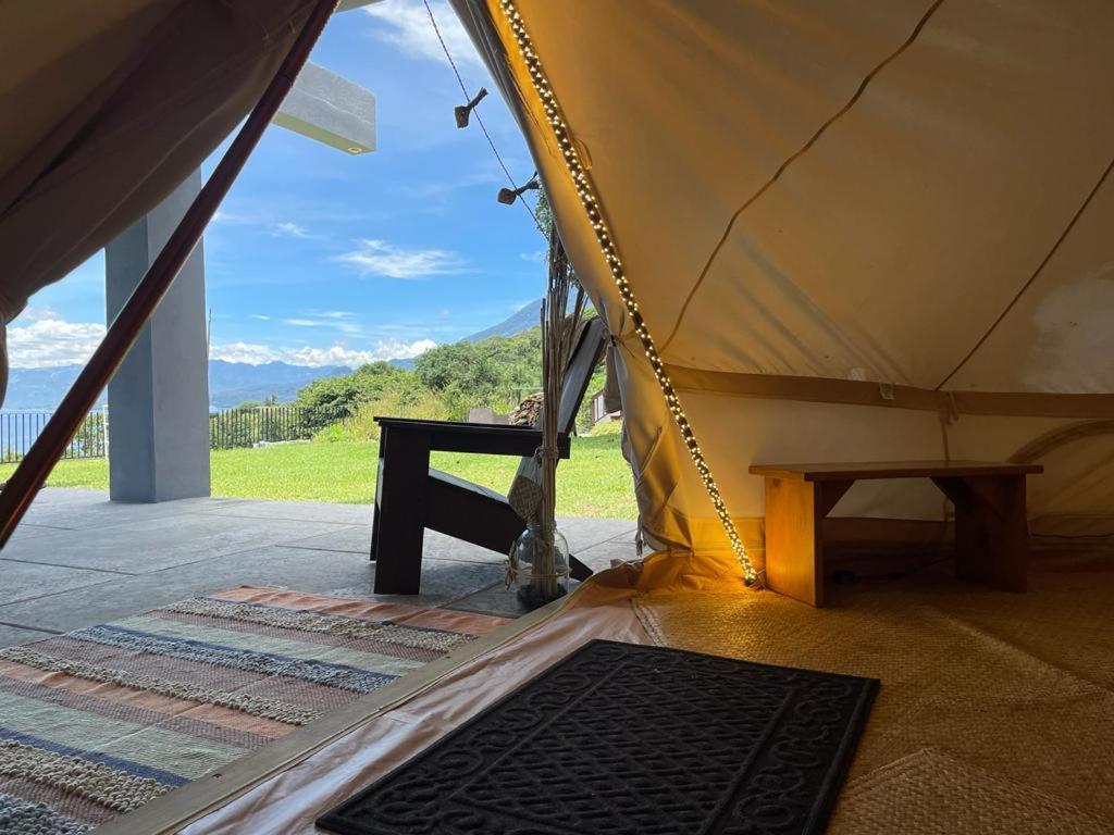Refugio Del Volcan Casitas San Pedro La Laguna Esterno foto