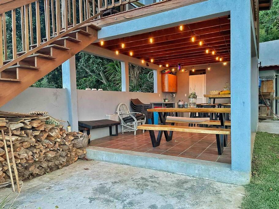 Refugio Del Volcan Casitas San Pedro La Laguna Esterno foto